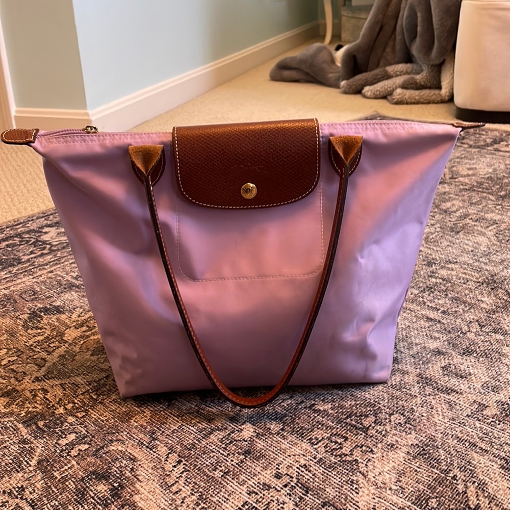 Longchamp Small Le Pliage Nylon Shoulder Tote